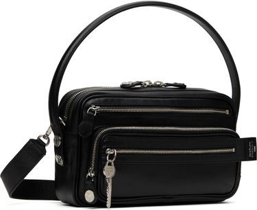 Taška cez rameno Acne Studios Acne Studios Camero Party Leather Shoulder Bag Šedá | C10240-, 4