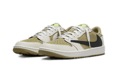 Tenisky a topánky Jordan Travis Scott x Air Jordan 1 Low Golf "Olive" Zelené | FZ3124-200, 2