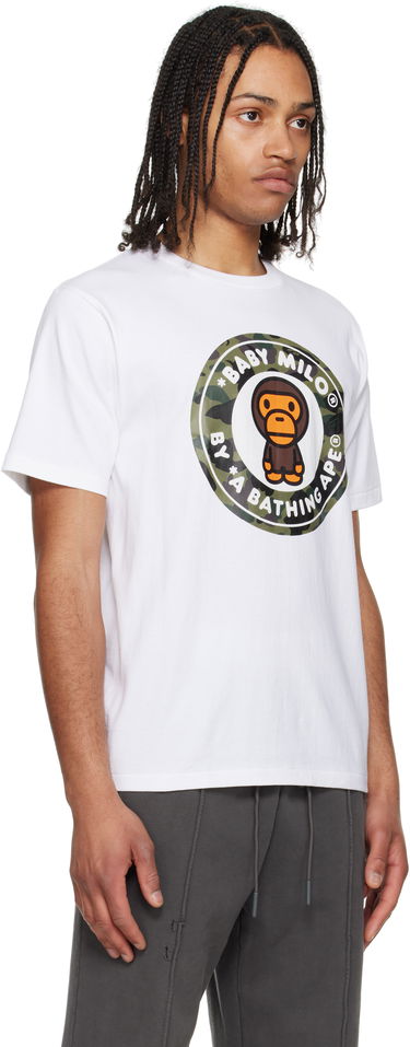 Tričko BAPE 1st Camo Milo Busy Works Tee Biela | 002TEL301004M, 1