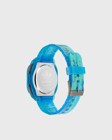 Hodinky adidas Originals Digital Watch with Abstract Patterned Resin Case and Strap, Shock Resistant, Chronograph Timer Alarm Rôznofarebný | AOST24077, 2