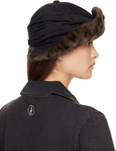 Šiltovka Andersson Bell Andersson Bell Faux Fur Leopard Print Ear Flap Cap Rôznofarebný | aaa500u, 2