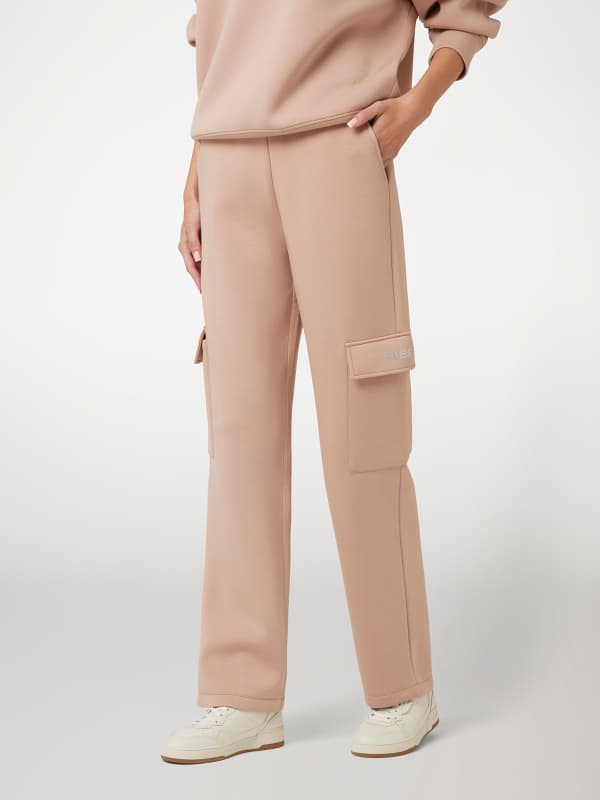 Cargo nohavice GUESS Scuba Cargo Pants Béžová | V4BB12K7UW2