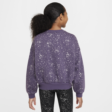Mikina Nike Sportswear Club Fleece Crewneck Sweatshirt Fialová | HF4393-573, 1