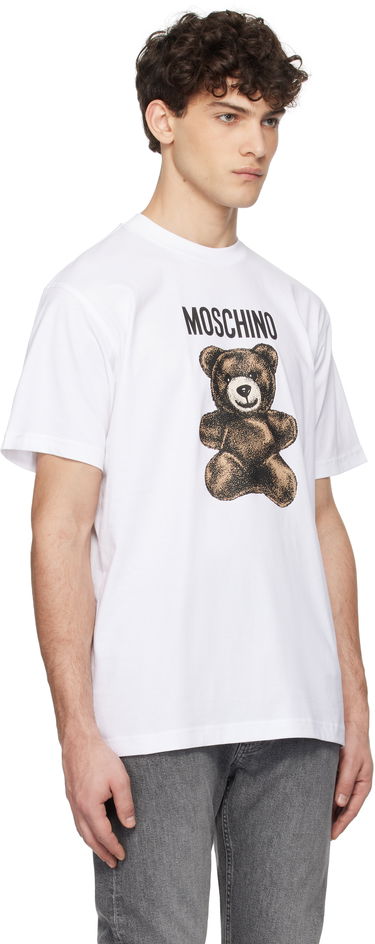 Tričko Moschino Moschino Teddy Bear Graphic T-Shirt Biela | 251ZZV071002411001, 1