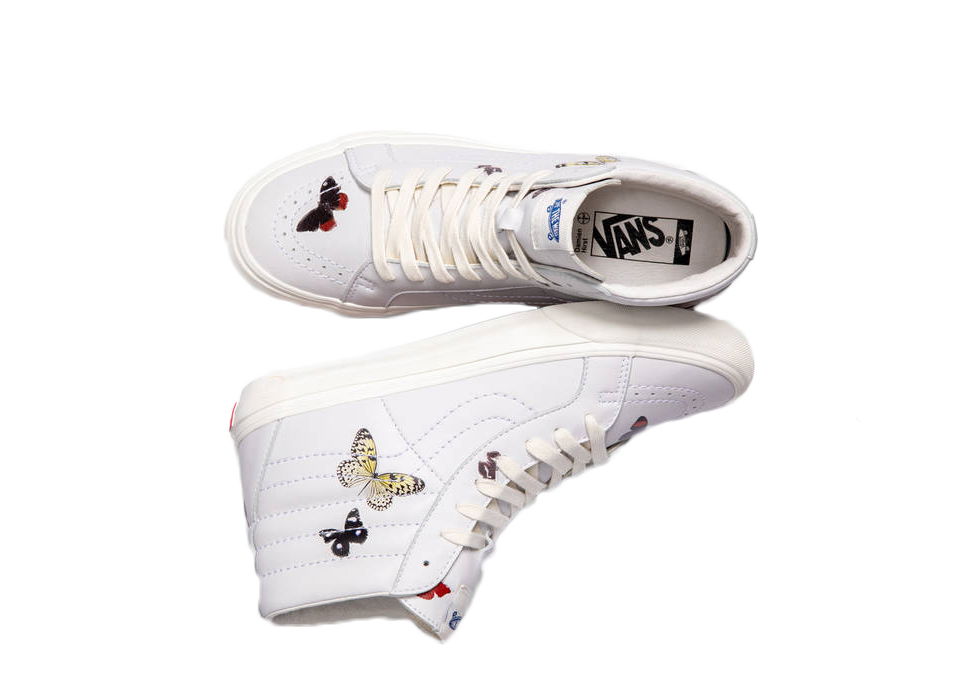 Tenisky a topánky Vans Sk8-Hi Reissue VLT LX Damien Hirst Butterfly Biela | VN0A3MV7TG2, 0