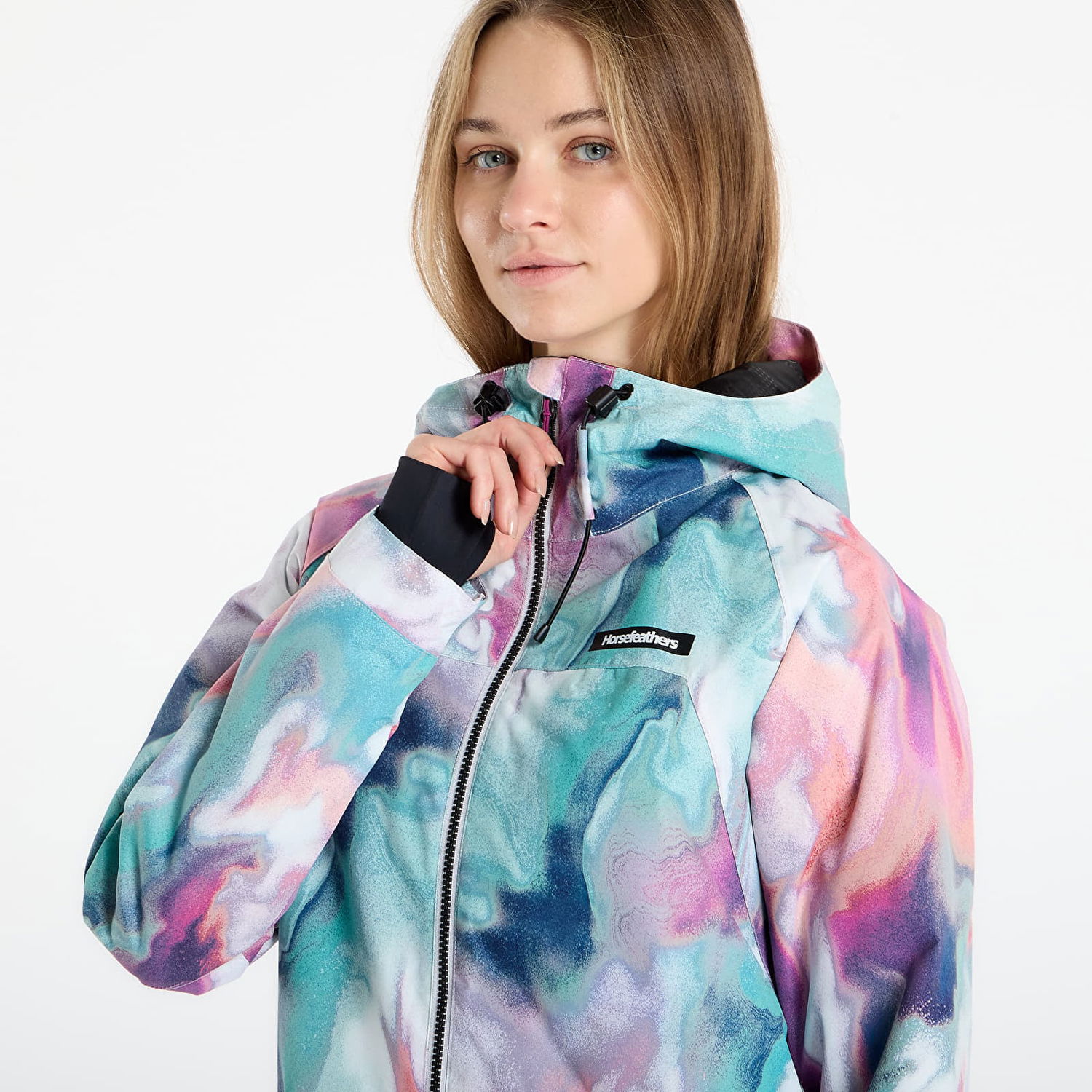 Bunda Horsefeathers Tay Rainbow Hooded Jacket Rôznofarebný | OW232B, 1