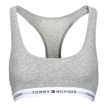 Podprsenka Tommy Hilfiger UNLINED BRALETTE Šedá | UW0UW03820-P61-NOOS, 0