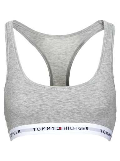 Podprsenka Tommy Hilfiger UNLINED BRALETTE Šedá | UW0UW03820-P61-NOOS