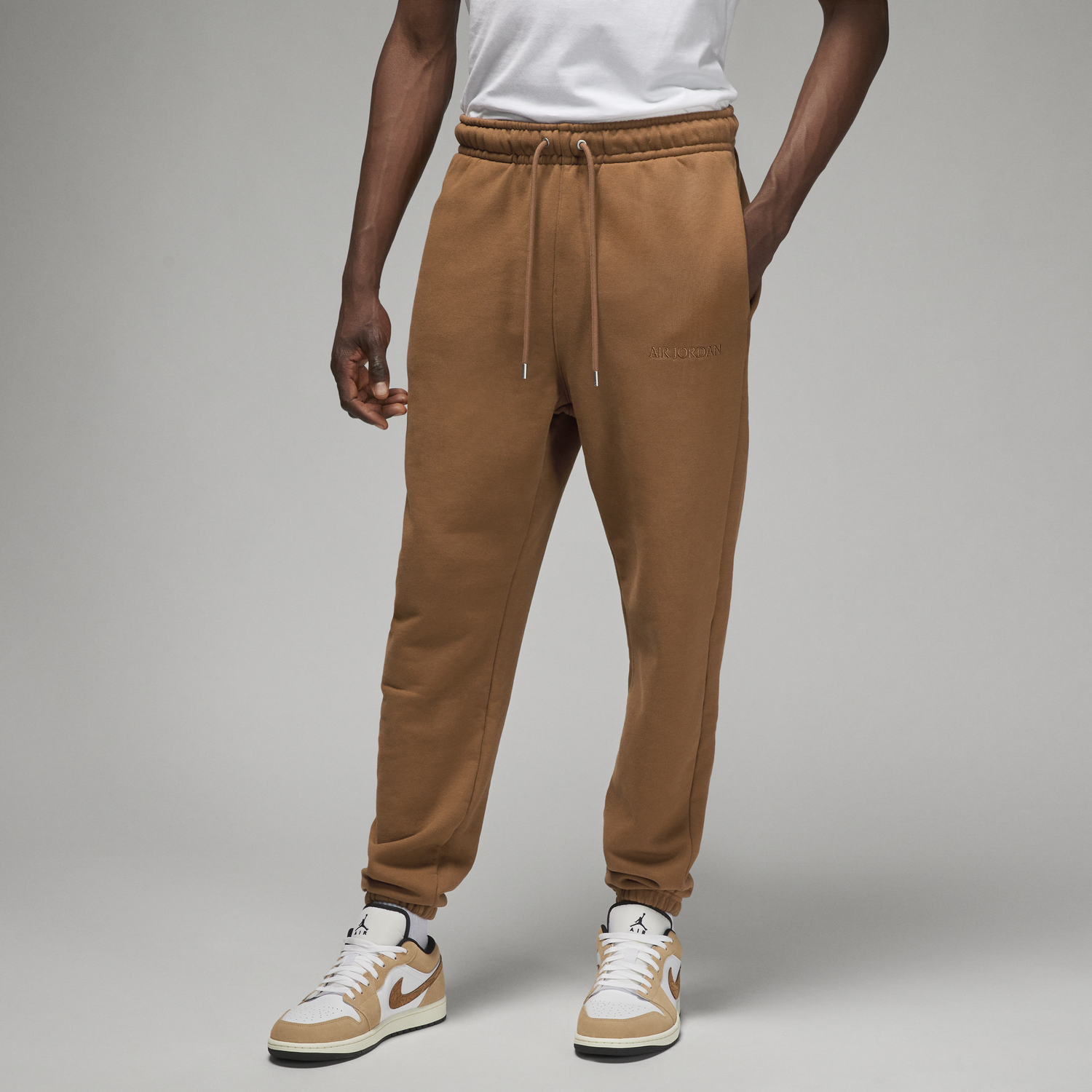 Nohavice Jordan Wordmark Hnedá | FJ0696-281, 0