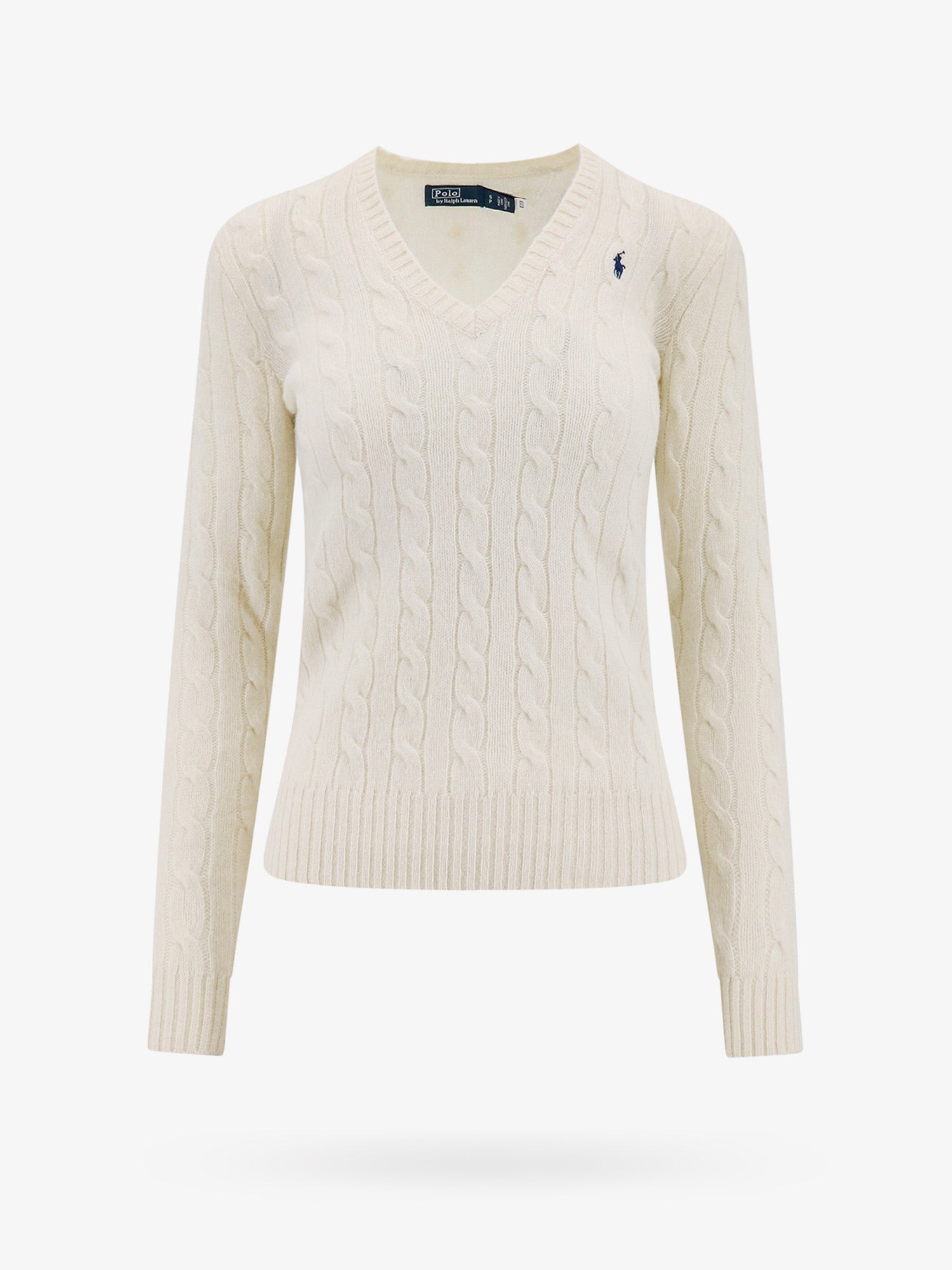 Sveter Polo by Ralph Lauren Cable Knit Sweater Biela | 211910422001, 0