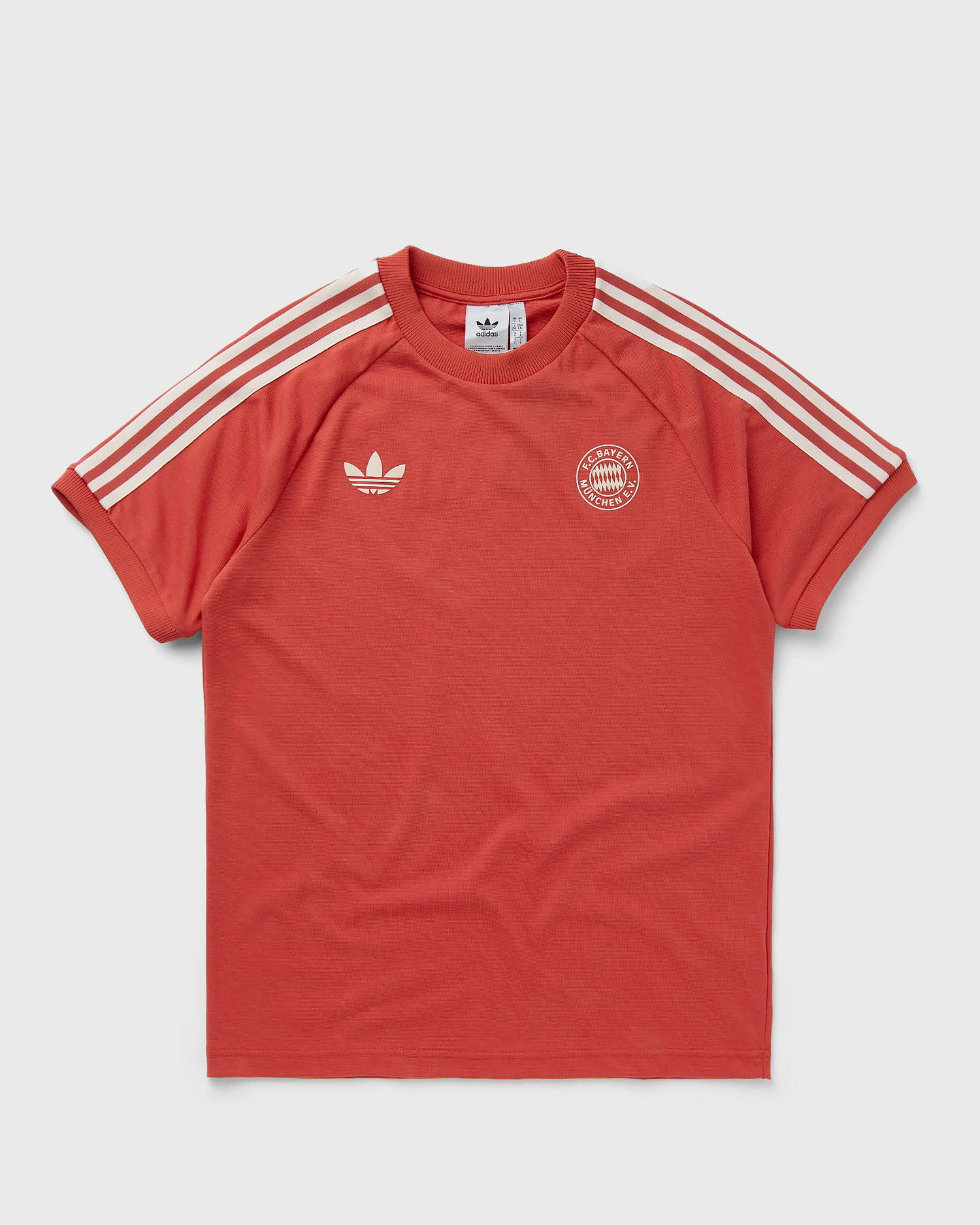 Tričko adidas Originals Red 3-Stripes Classics Tee Oranžová | IY0046, 0