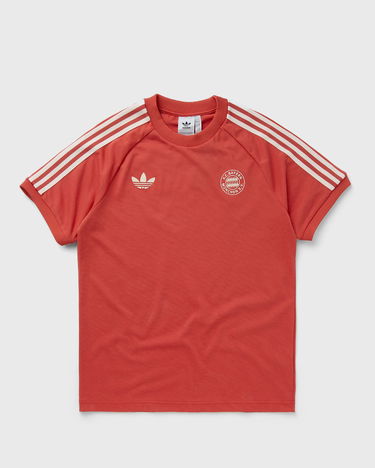 Tričko adidas Originals Red 3-Stripes Classics Tee Oranžová | IY0046, 0
