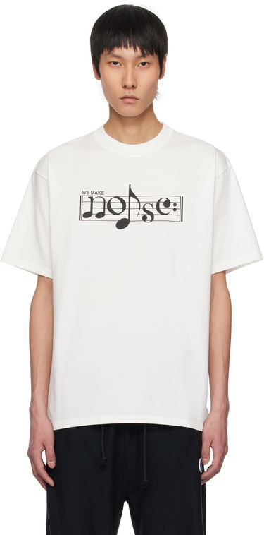 Tričko UNDERCOVER UNDERCOVER "We Make Noise" Graphic T-Shirt Biela | UP1E4809, 0