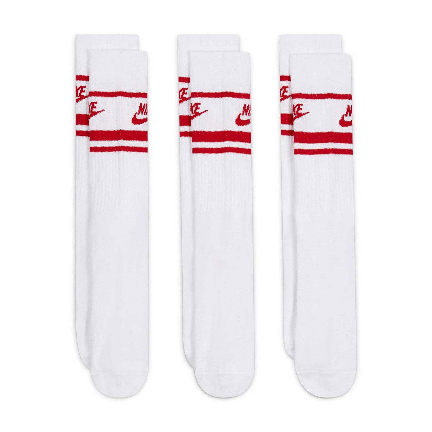 Spodná bielizeň a ponožky Nike Everyday Essential Crew 3-Pack Biela | DX5089-102, 1