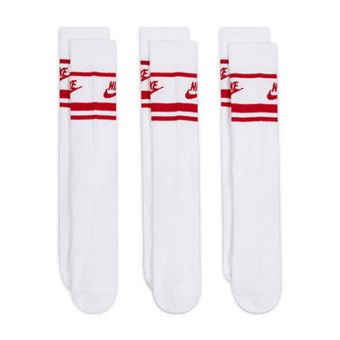 Spodná bielizeň a ponožky Nike Everyday Essential Crew 3-Pack Biela | DX5089-102, 1