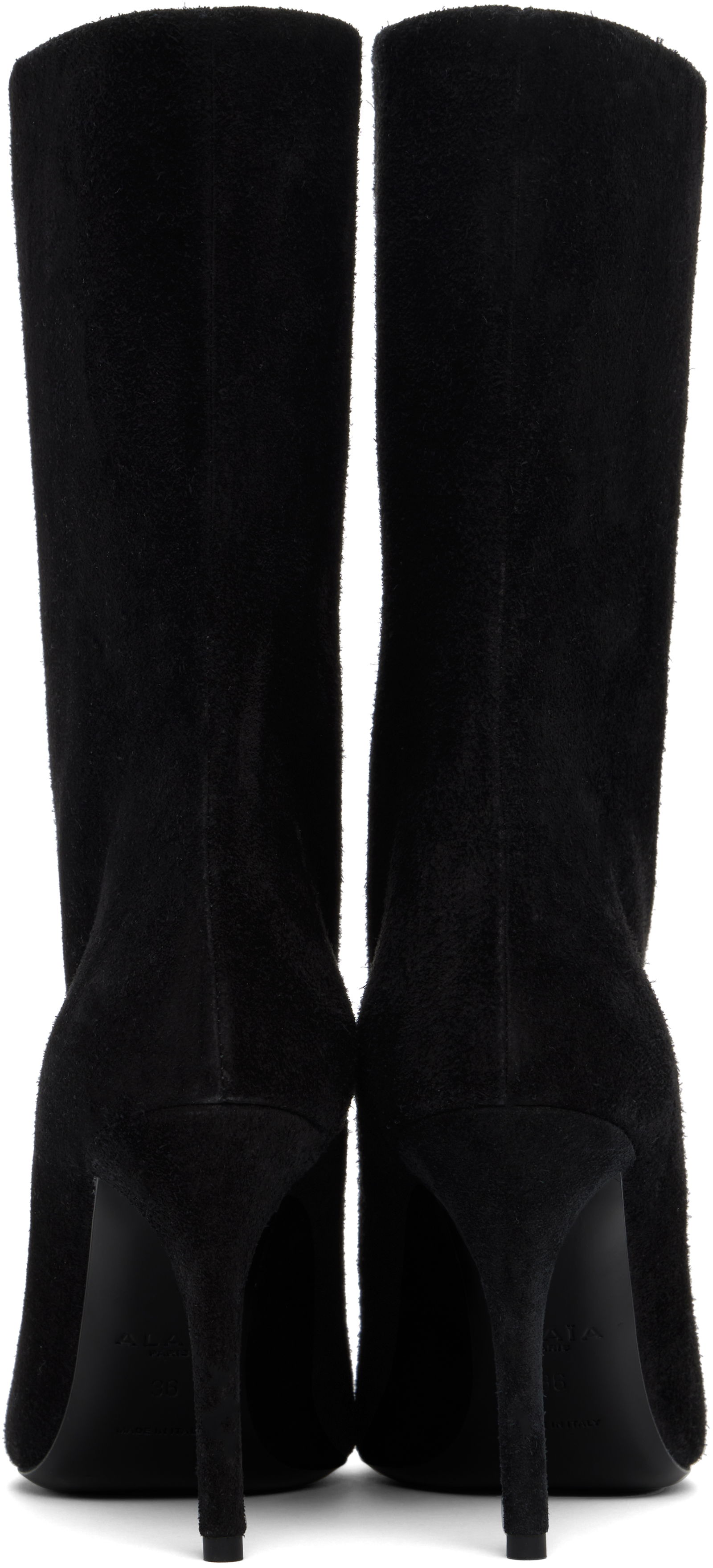 ALAÏA Low 90 Suede Boots