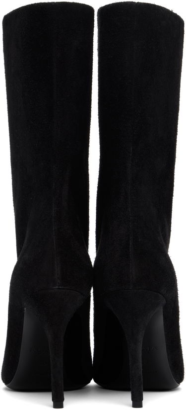 Oblečenie Alaïa ALAÏA Low 90 Suede Boots Čierna | AA3B098CK177, 1