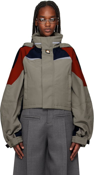 Vetrovka Martine Rose Martine Rose Shrunken Sports Jacket Šedá | 741WO10022, 0