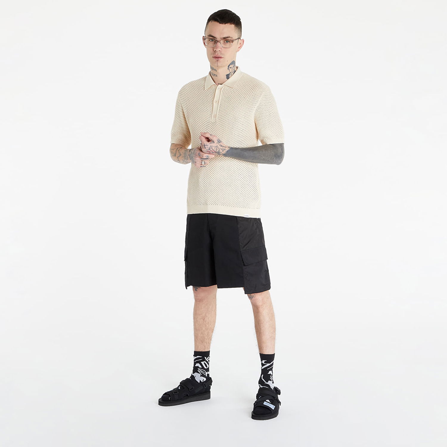 Polo tričko Arte Antwerp Kiewic Knit Polo Béžová | SS22-022K Cream, 0