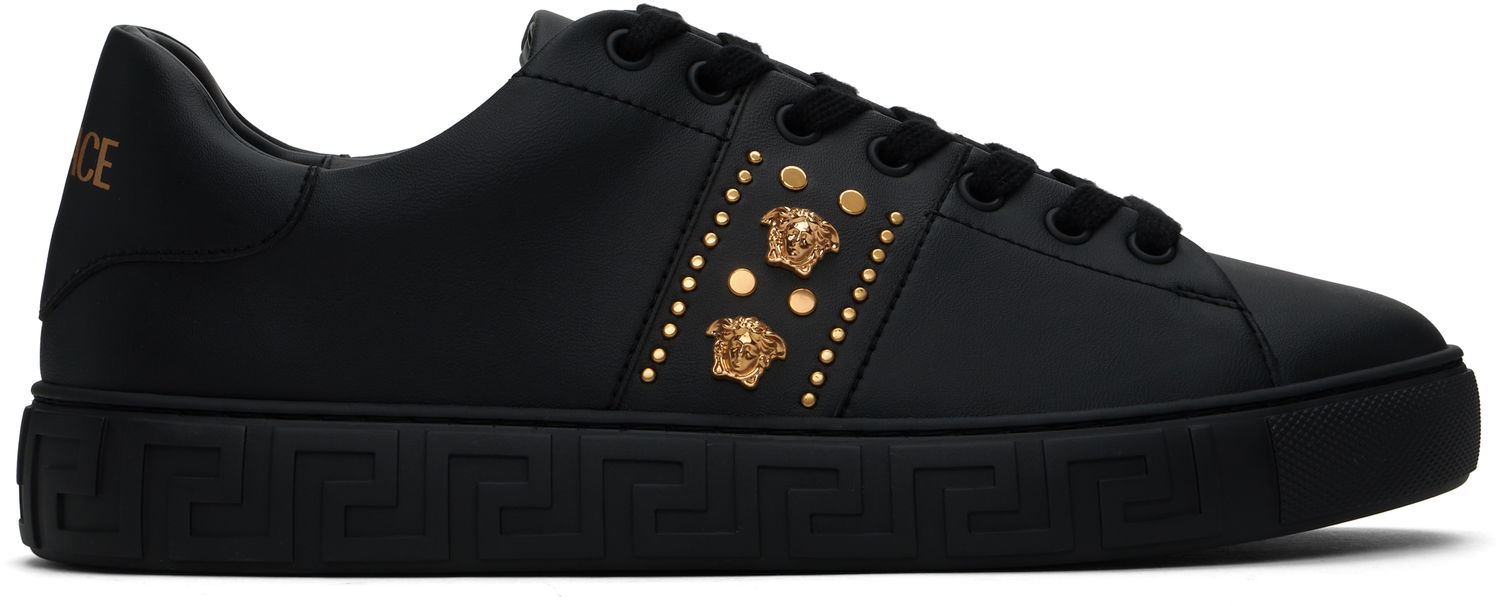 Oblečenie Versace Versace Studded Greca Čierna | 1014460_1A13065, 0