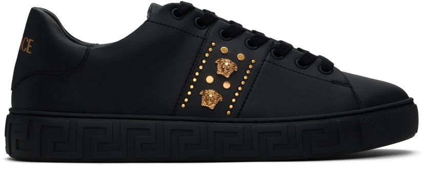 Oblečenie Versace Versace Studded Greca Čierna | 1014460_1A13065