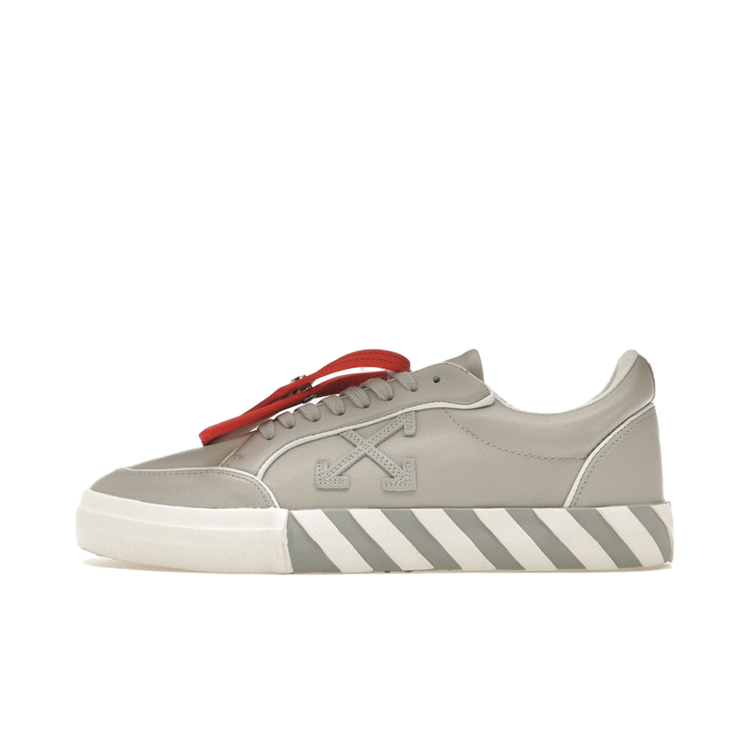 Tenisky a topánky Off-White Vulc Leather Sneaker Grey Šedá | OMIA085S23LEA0040501