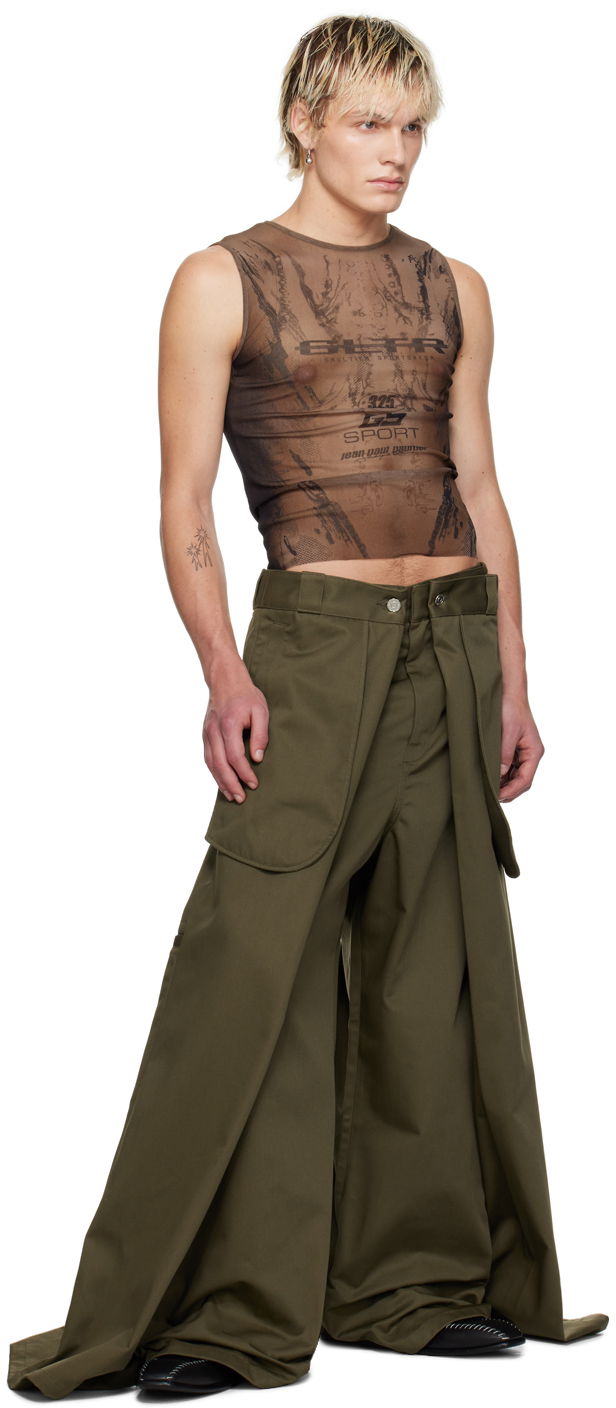 Jean Paul Gaultier x Shayne Oliver 'The Wrap' Wide-Leg Trousers
