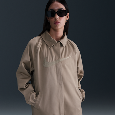 Trenčkot Nike Nike Sportswear Collection Relaxed Twill Trench Coat Hnedá | HF9412-247, 3