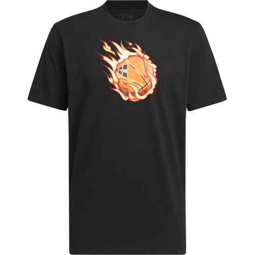 Tričko adidas Originals adidas ON FIRE G T-SHIRT, schwarz Čierna | IX0107, 0