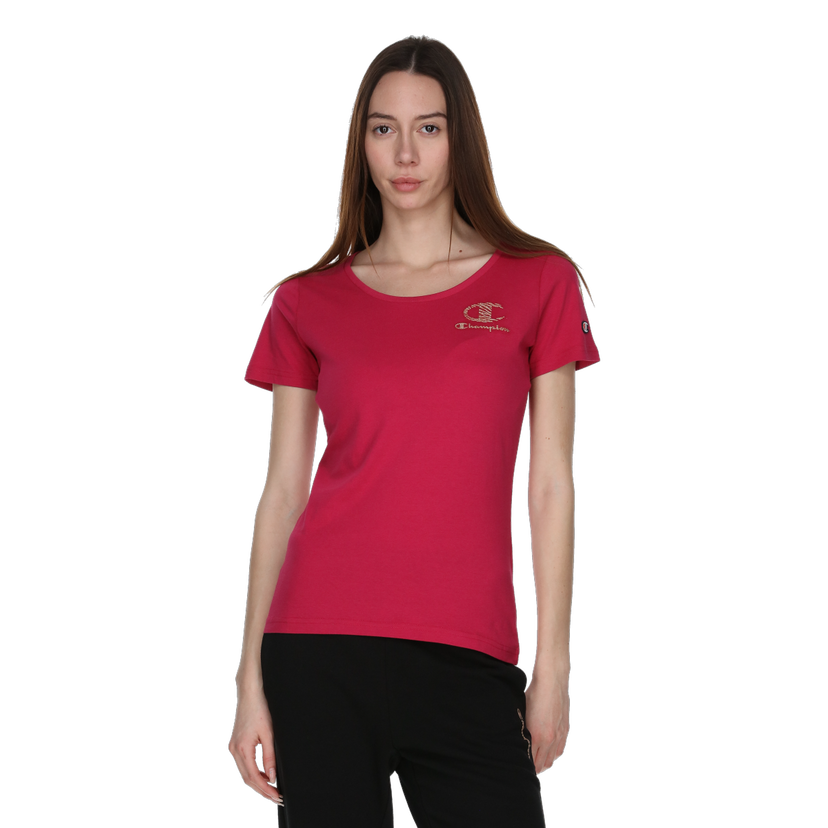 Tričko Champion Crewneck T-Shirt Červená | 118190-PS078