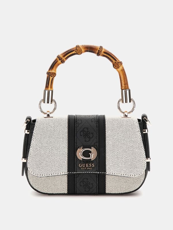 Kabelka GUESS Kerima 4G Logo Mini Handbag Biela | HWAG9337780, 0