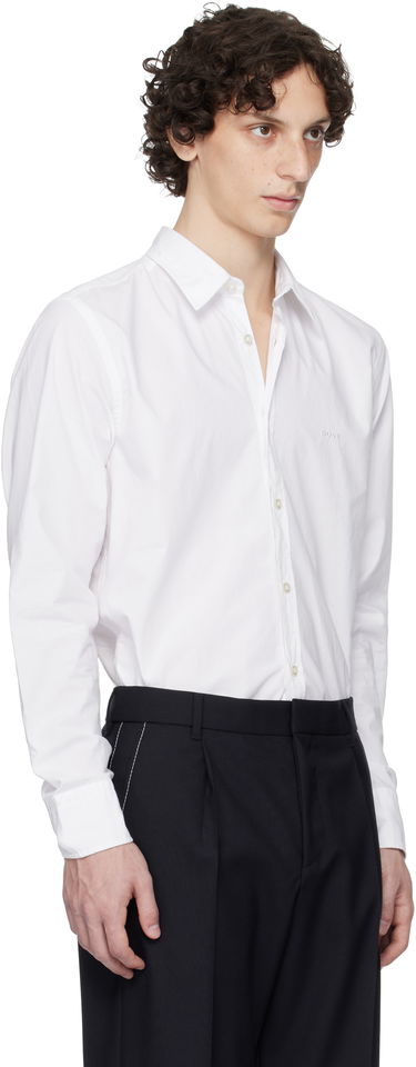 Košeľa BOSS Regular-Fit Cotton Poplin Shirt Biela | 50518304, 2