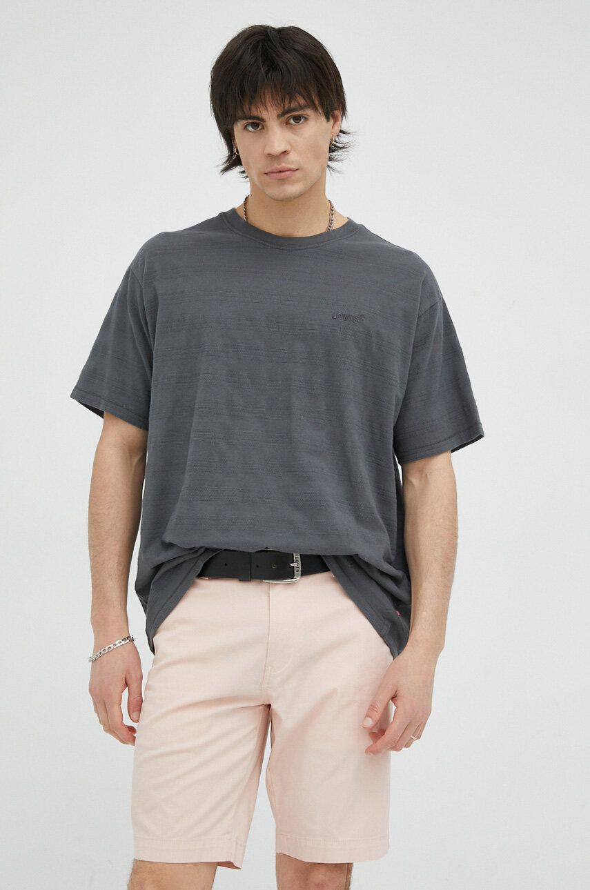 Tričko Levi's ® Red Tab Vintage Tee Šedá | A0637.0049, 0