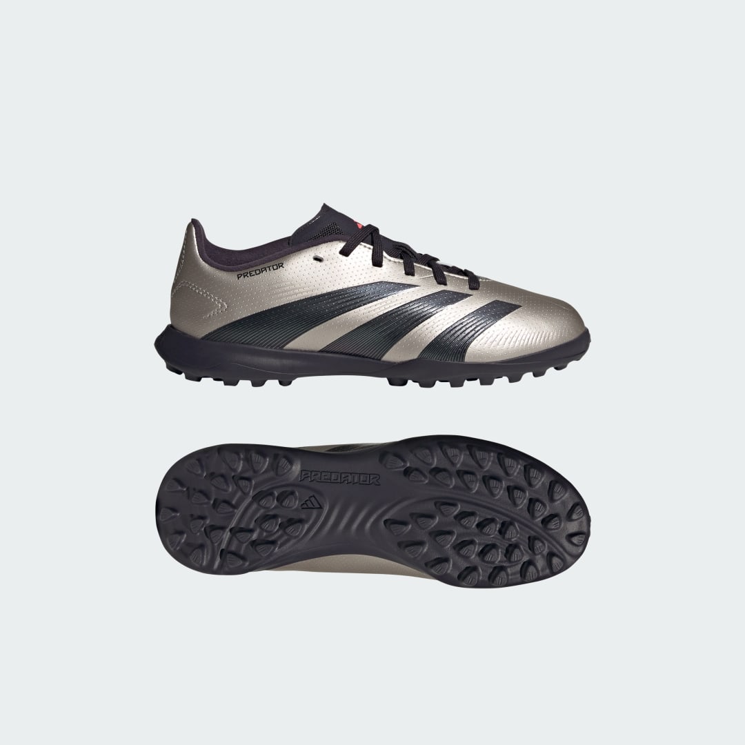Tenisky a topánky adidas Performance Predator League Turf Metalická | IF6414, 0