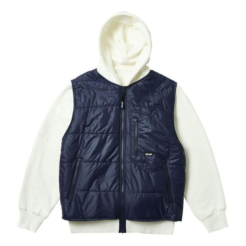 Vesta Palace Palace Reversible Vest Hoodie Navy | P26CS048