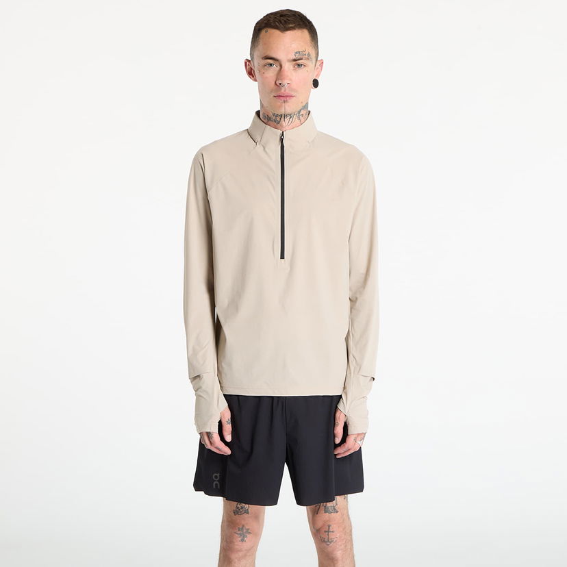 Vetrovka On Running Trail Breaker Half-Zip Running Top Béžová | 1ME30150603