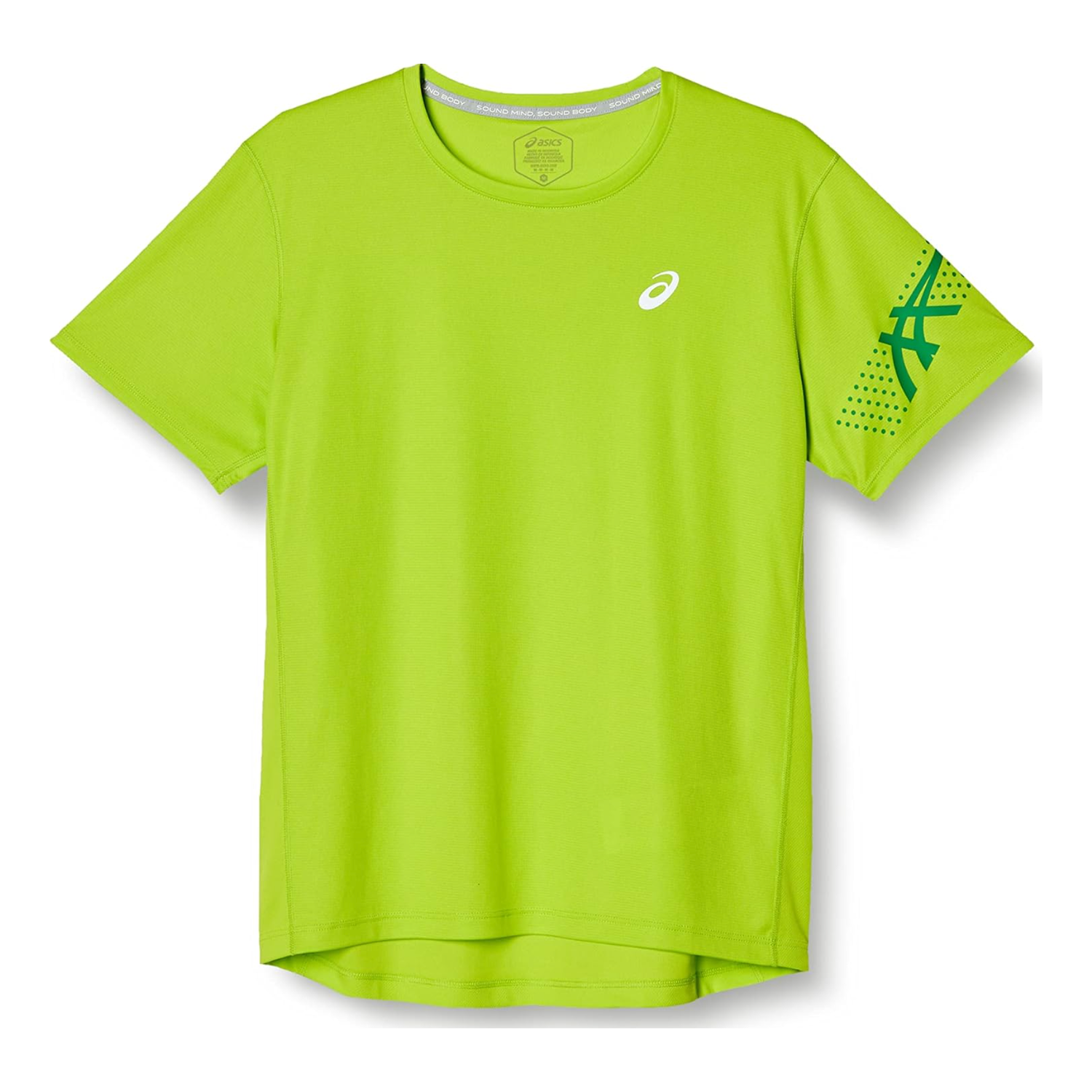 Tričko Asics Icon Short Sleeve Running T-Shirt Zelené | 2011C836-302, 0