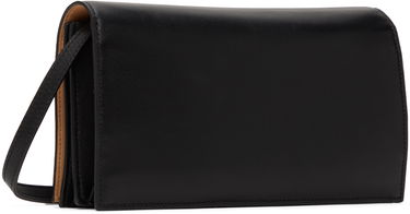 Taška cez rameno Common Projects Common Projects Small Leather Messenger Bag Čierna | ARTICLE 9190, 2