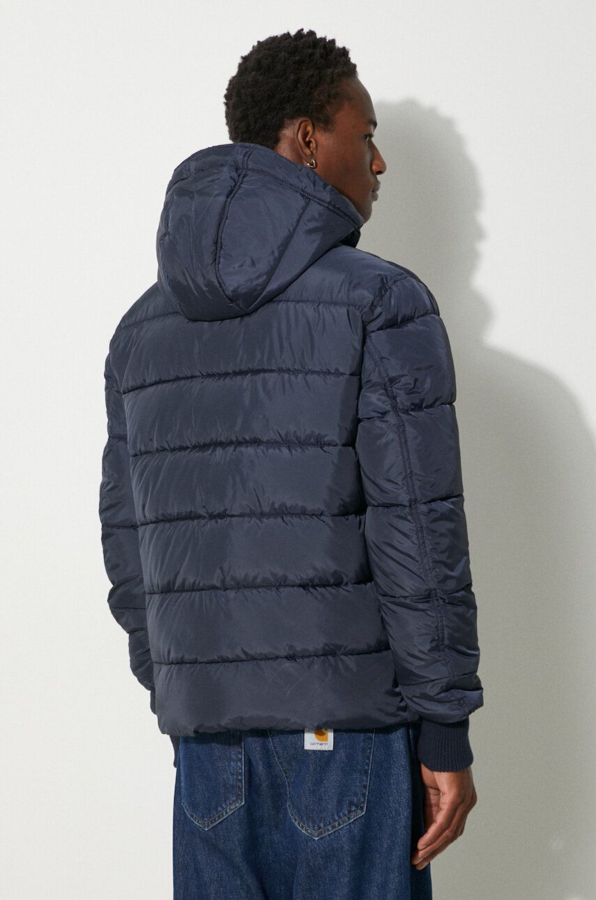 Prešívaná bunda Alpha Industries Hooded Puffer Jacket Modrá | 118113.07, 1