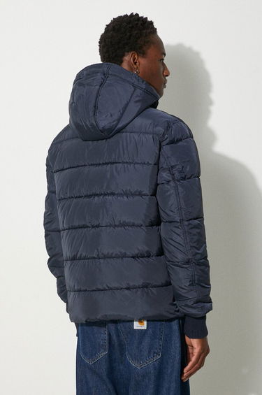 Prešívaná bunda Alpha Industries Hooded Puffer Jacket Modrá | 118113.07, 1