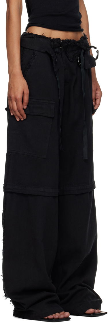 Cargo nohavice Ottolinger Ottolinger Baggy Cargo Pants Čierna | 109-200306-02, 1