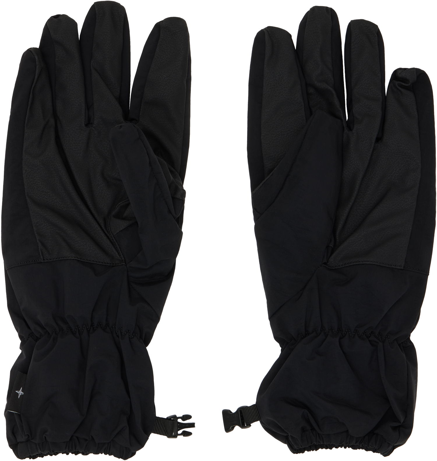 Rukavice Stone Island Embroidered Gloves Čierna | 811592169, 1