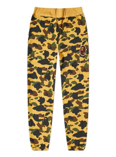 Tepláky BAPE A Bathing Ape 1st Camo Ape Head Patched Sweat Pant Rôznofarebný | 001PTI801024M-YLW