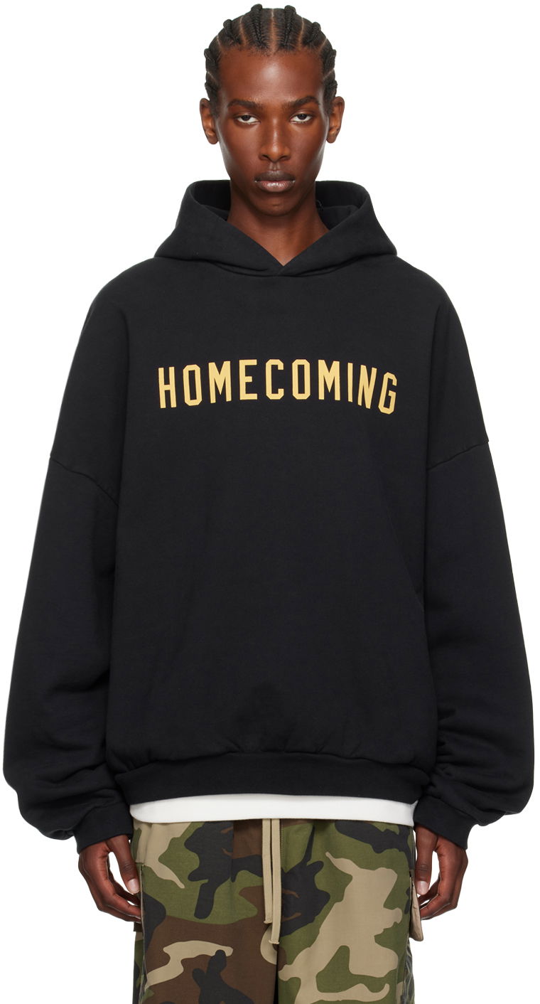Mikina Fear of God Heavyweight Hoodie With Logo Print Čierna | 192BT244810F, 0