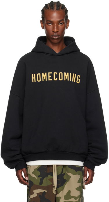 Mikina Fear of God Heavyweight Hoodie With Logo Print Čierna | 192BT244810F, 0