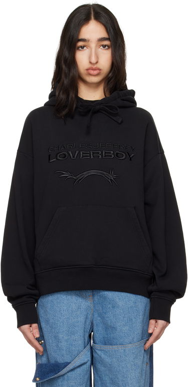 Mikina Charles Jeffrey Loverboy Charles Jeffrey LOVERBOY Logo Hoodie Čierna | 54100401, 0
