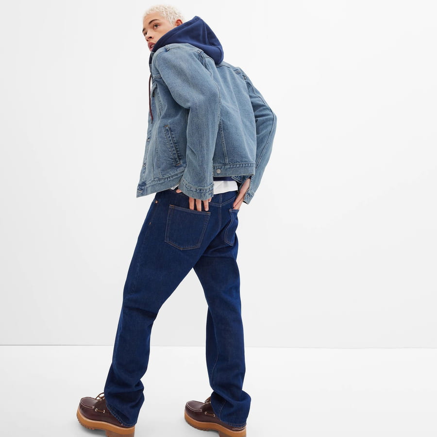Bunda GAP Denim Icon Jacket Modrá | 413768-00, 1