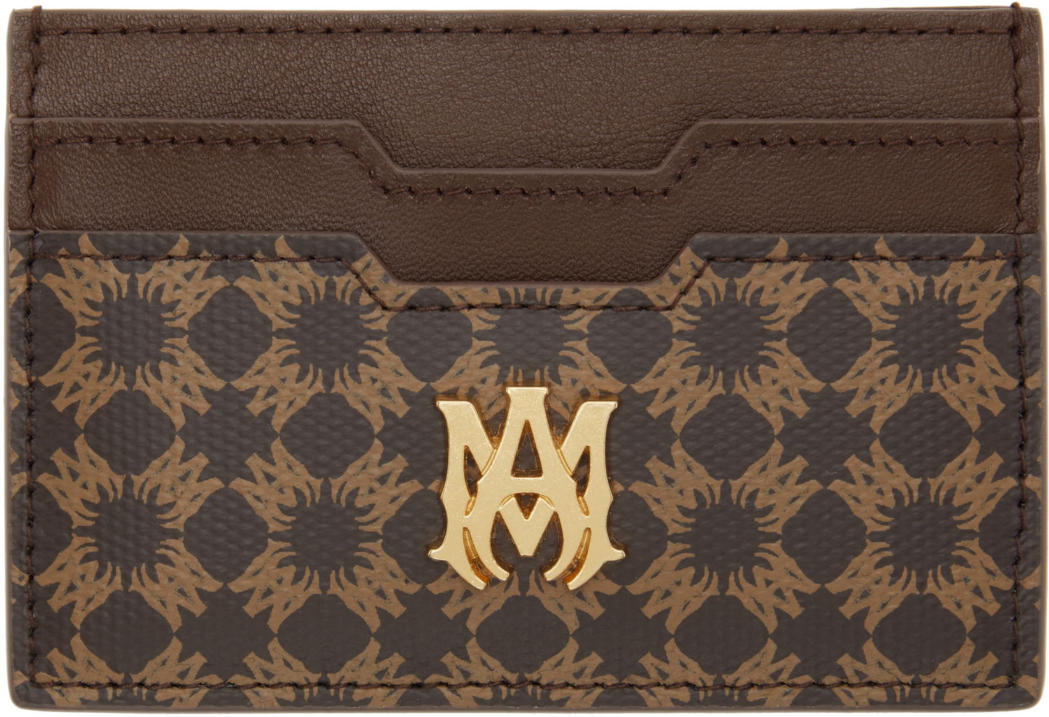 Peňaženka AMIRI AMIRI MA Quad Card Holder Hnedá | AMACCO1025, 0