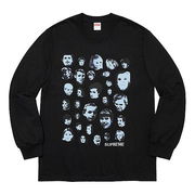 Faces Print Longsleeve T-Shirt