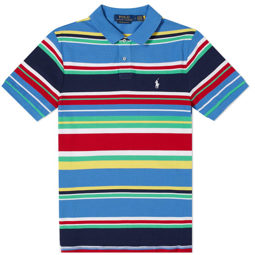 Polo tričko Polo by Ralph Lauren Multi Stripe Polo Modrá | 710934553001